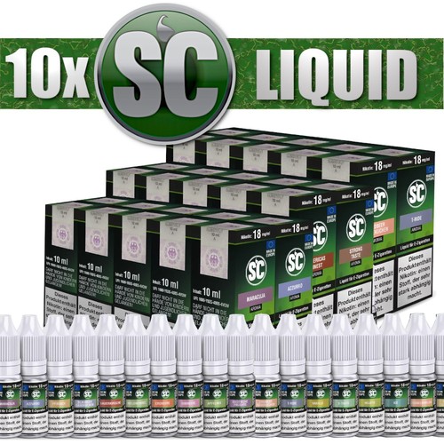 10x 10ml liquid - 10ml, probierbox