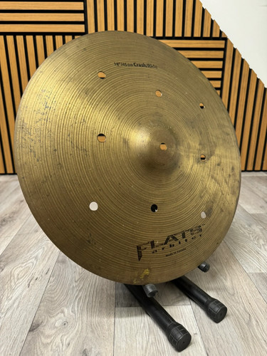 Flats crash ride 45cm - crash/ride, 18"/45cm
