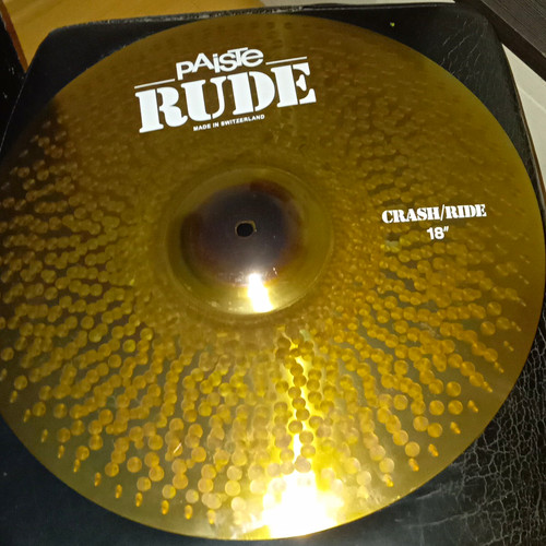 Paiste rude crash ride - rude,